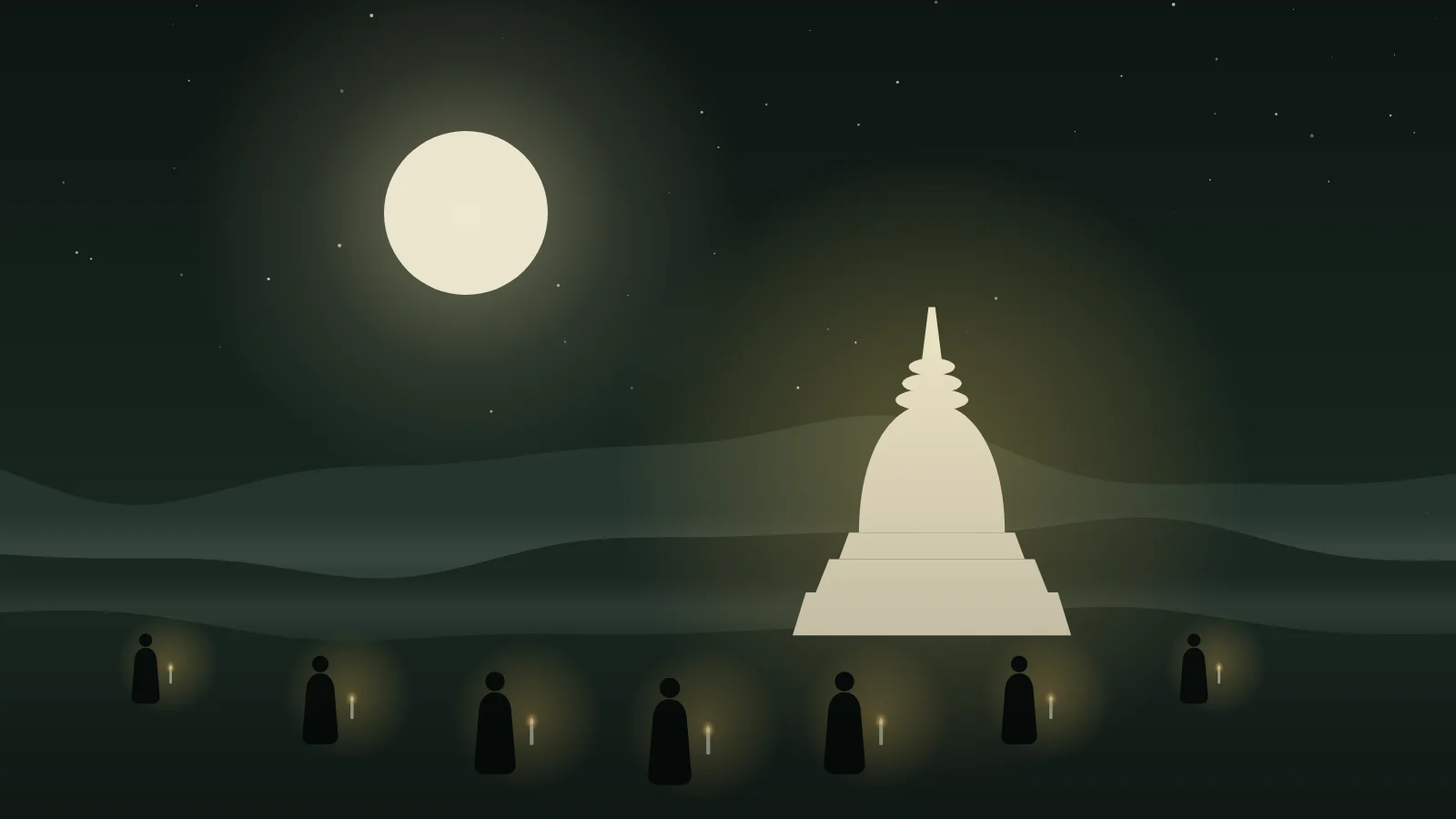 ปฏิบัติธรรมช่วงวันมาฆบูชา